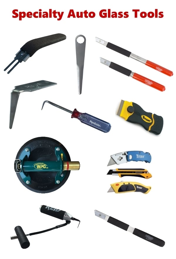specialty auto glass tools