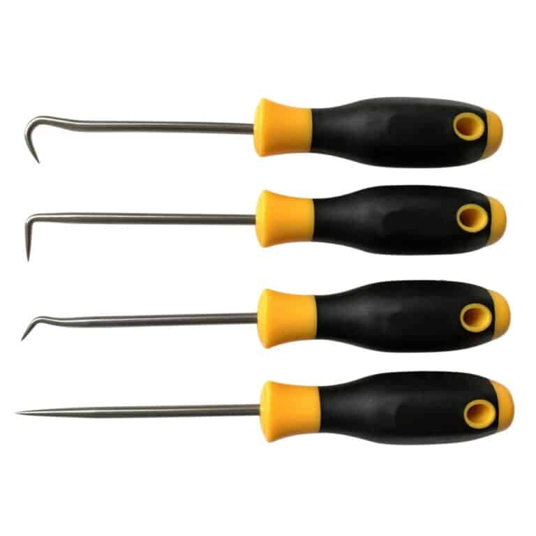 4 piece pick and tool set