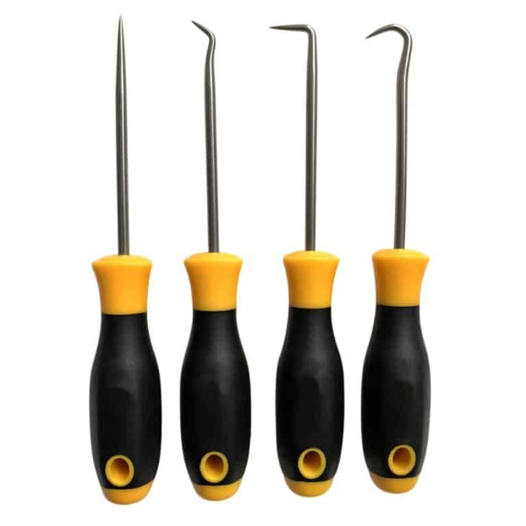 4 piece pick and tool set